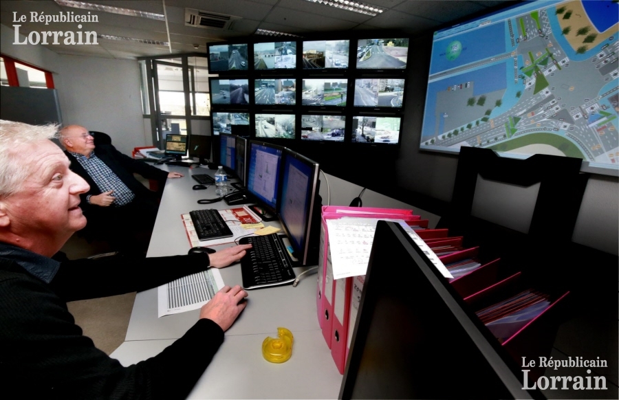 Le Républicain Lorrain  » Circulation à Metz : Gertrude fait la loi « 